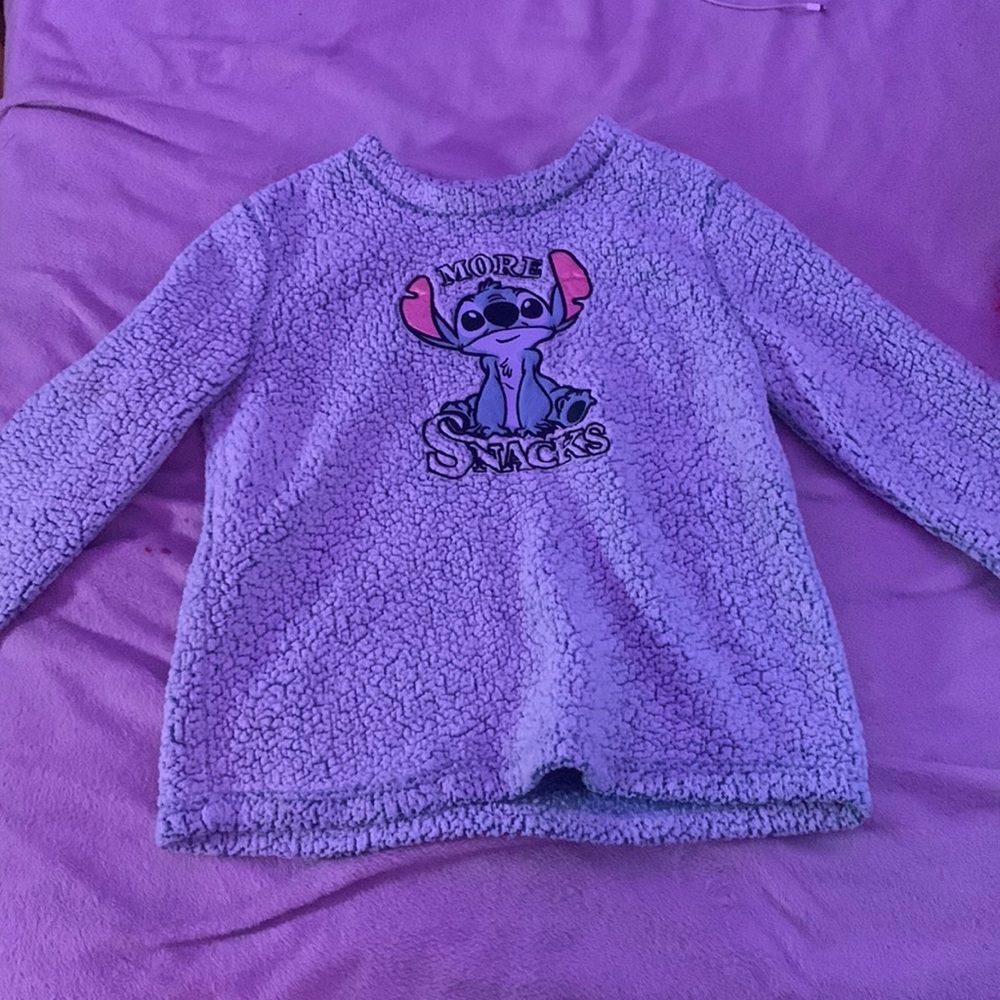 Blue Disney stitch sleepwear